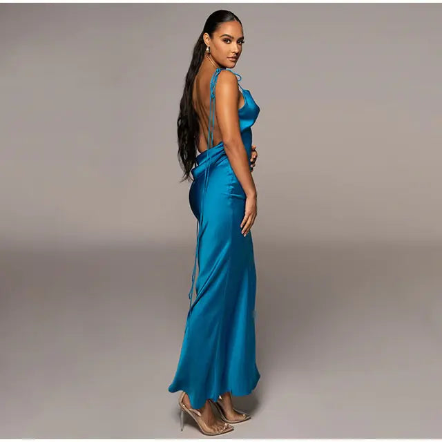 Sexy Backless Women's Party Dress