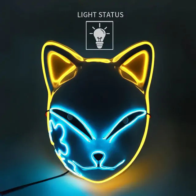 Halloween LED Cat Mask