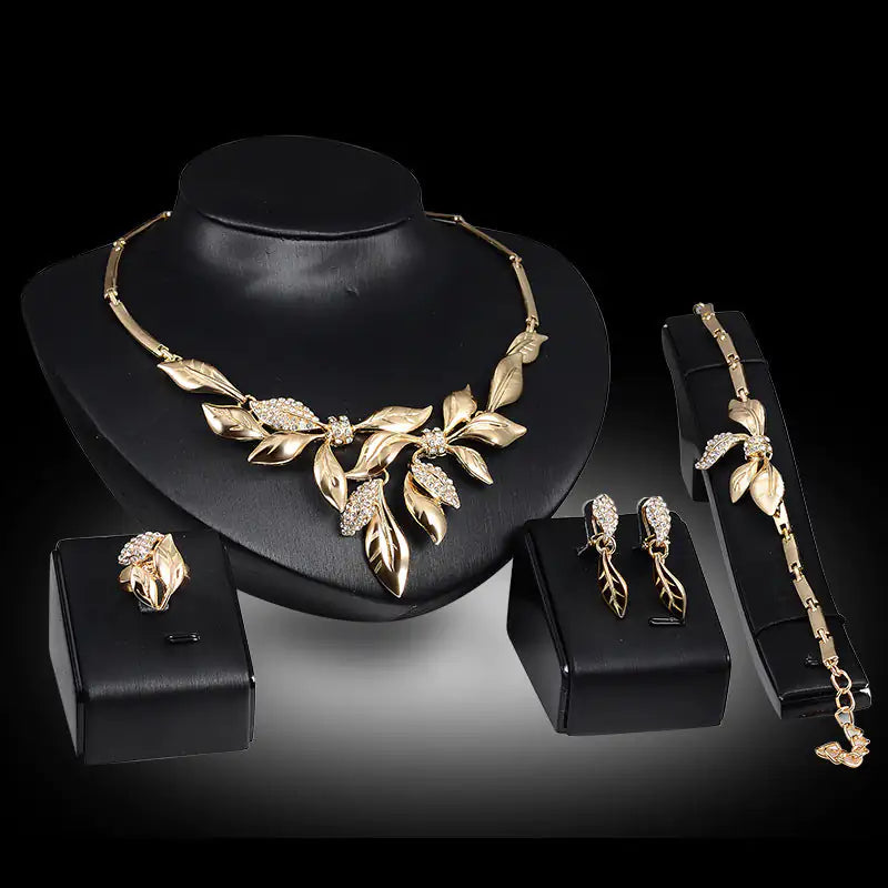 Gold Indian Bridal Jewelry Set