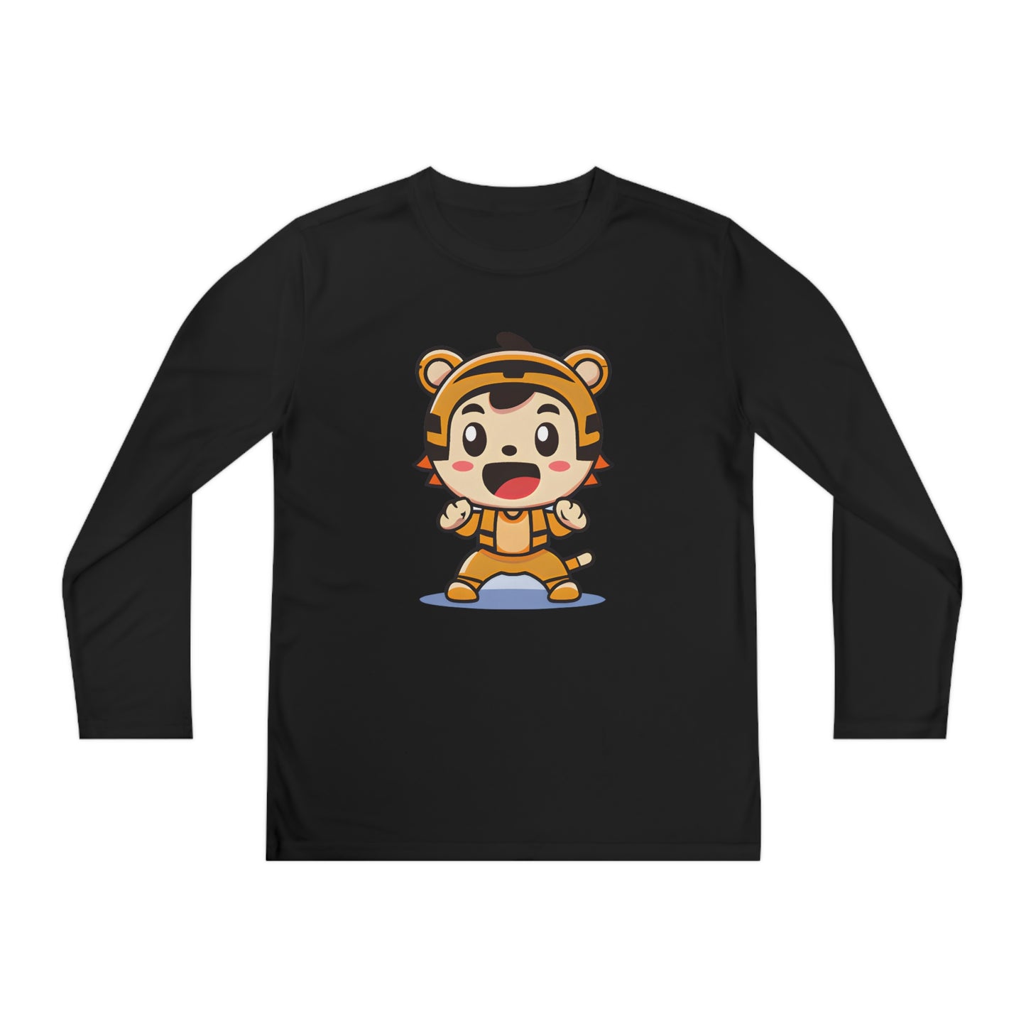 Kids Tiger Kawaii Chibi Graphic