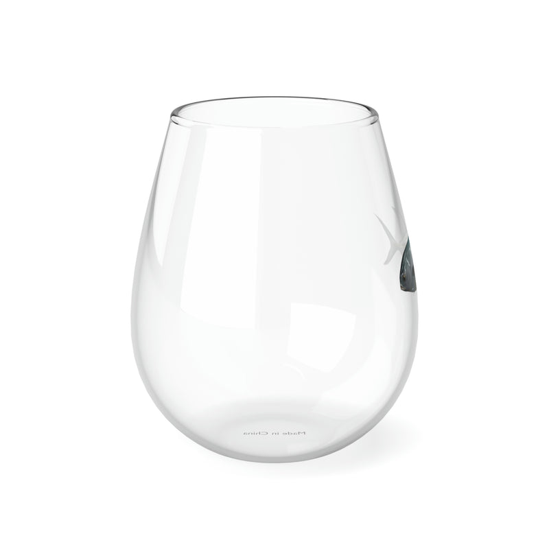 Awesome Permit Stemless Wine Glass, 11.75oz