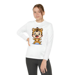 Kids Tiger Kawaii Chibi Graphic