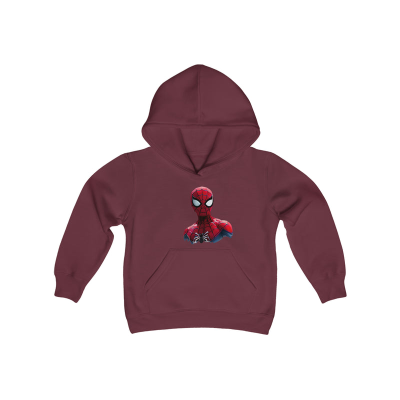 Spider Man Youth Heavy Blend Hooded Sweatshirt