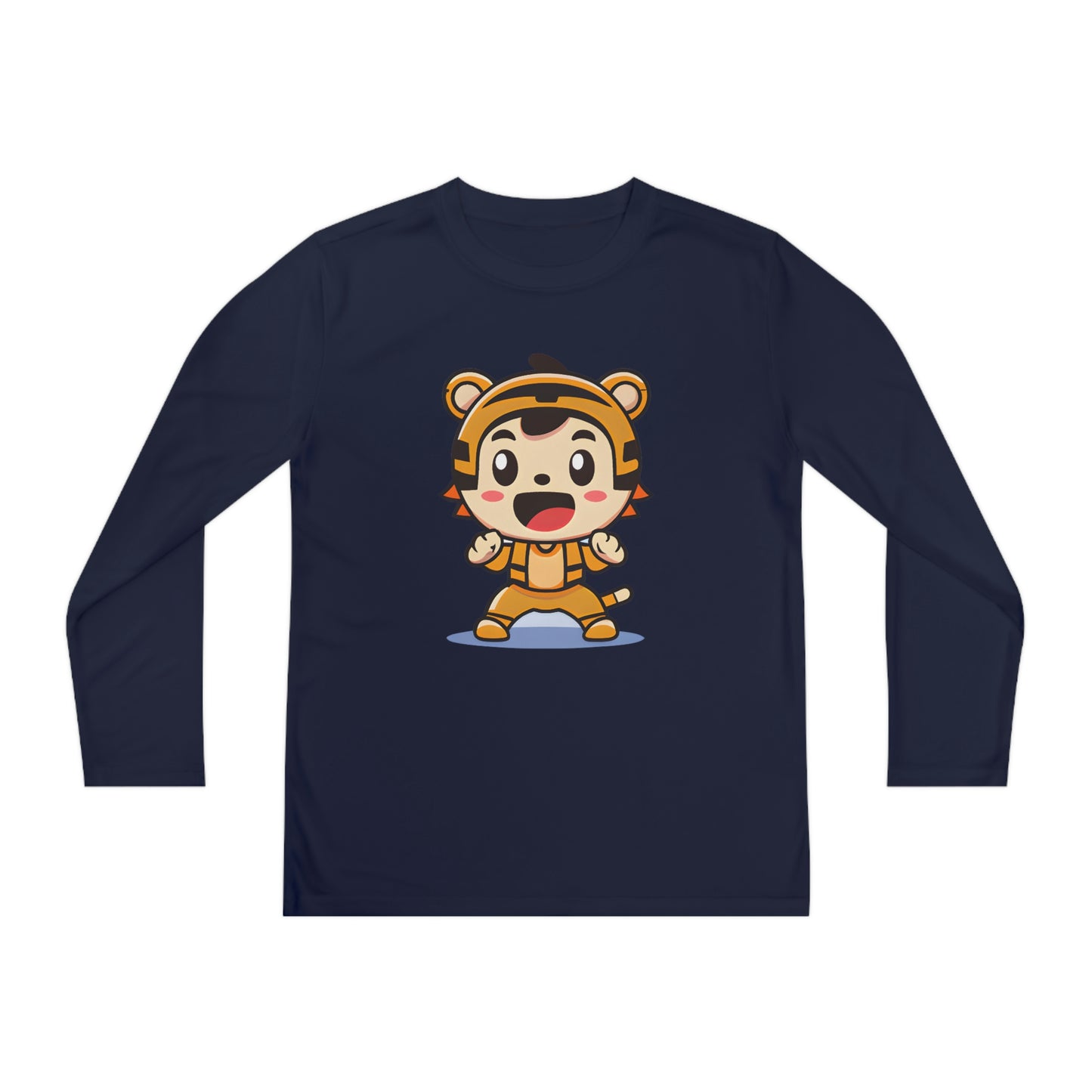 Kids Tiger Kawaii Chibi Graphic