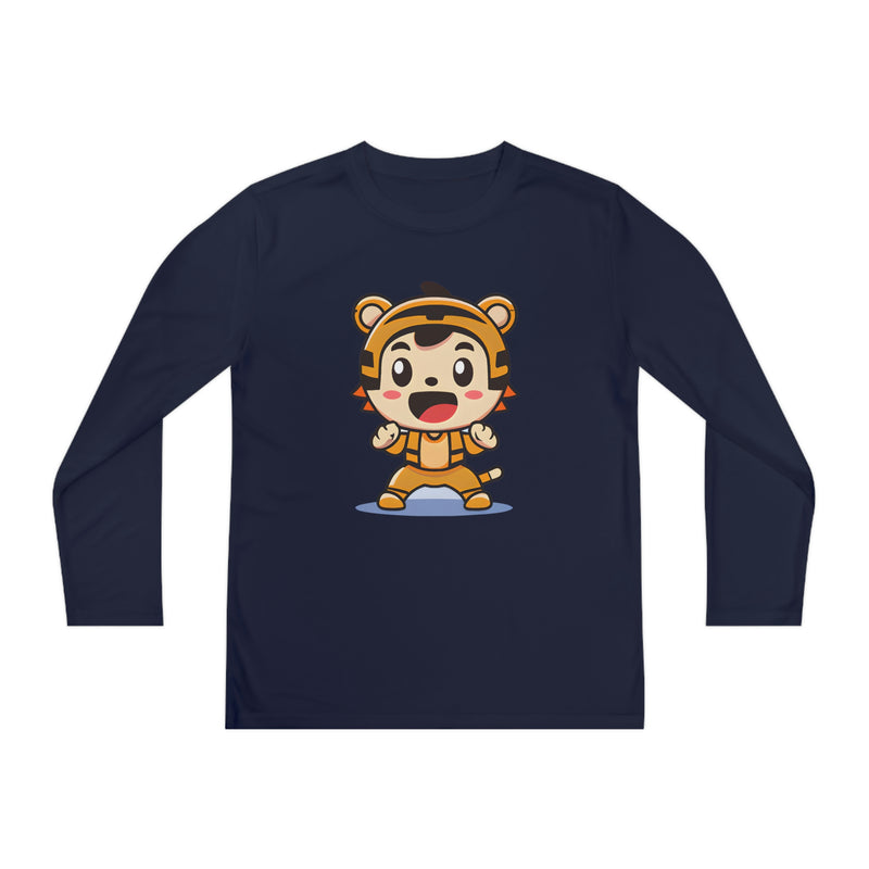 Kids Tiger Kawaii Chibi Graphic