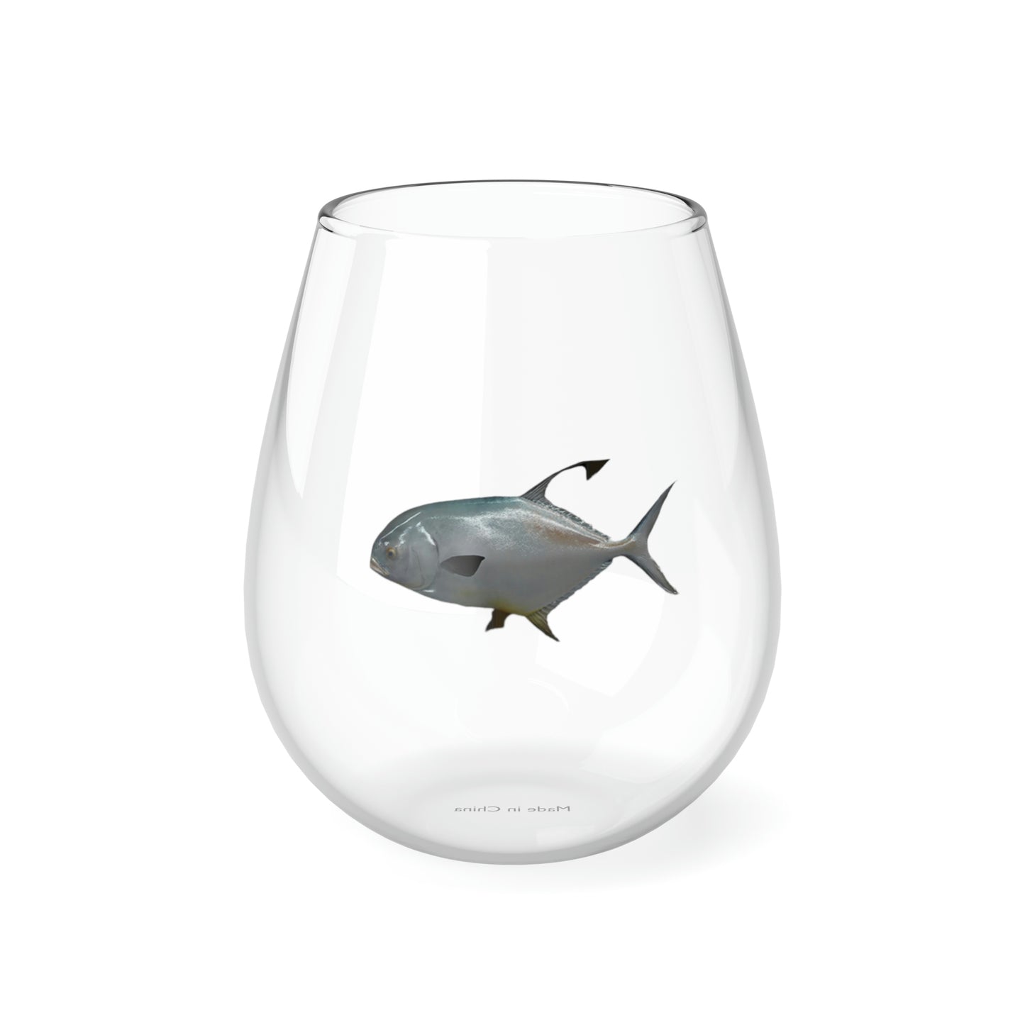 Awesome Permit Stemless Wine Glass, 11.75oz