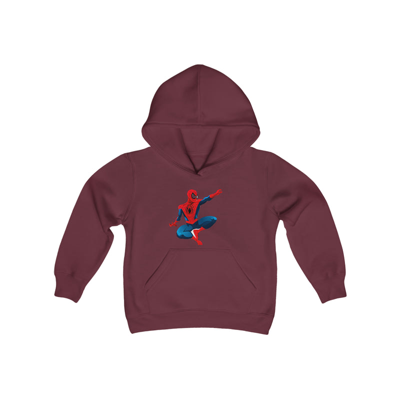 Spider Man Youth Heavy Blend Hooded Sweatshirt