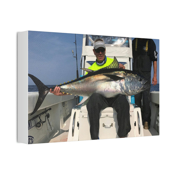 Bluefin Tuna on a canvas