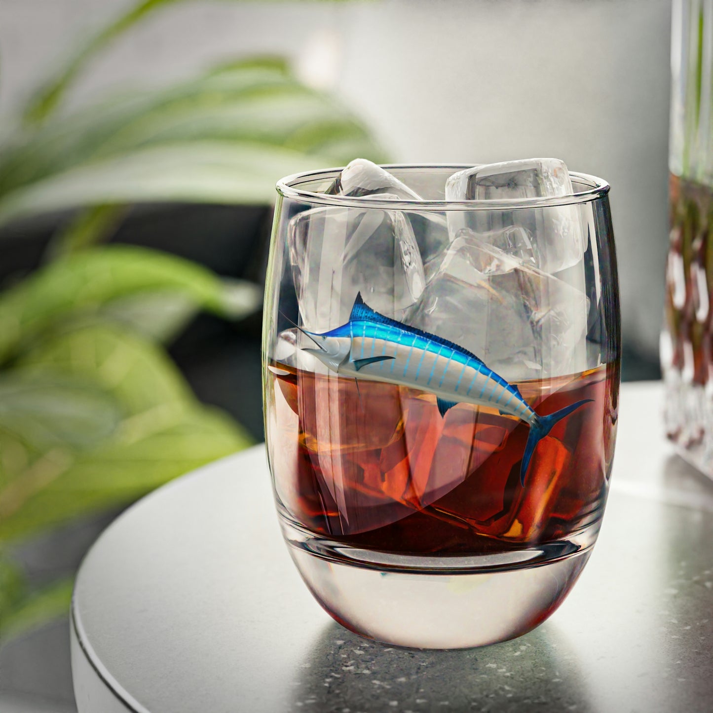 Awesome Fish Whiskey Glass