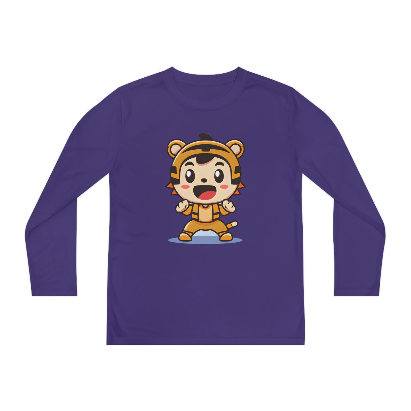 Kids Tiger Kawaii Chibi Graphic