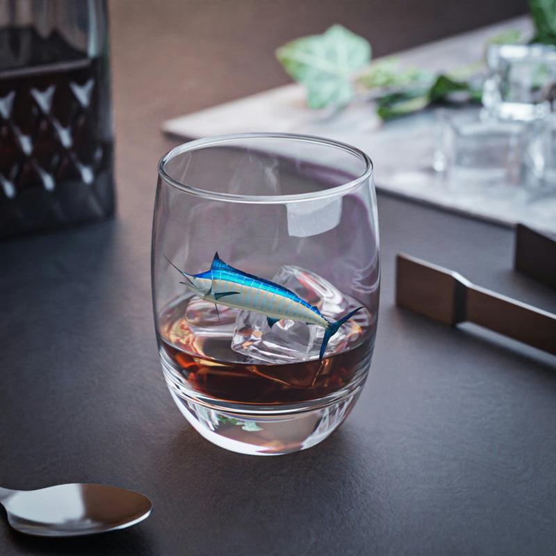 Awesome Fish Whiskey Glass