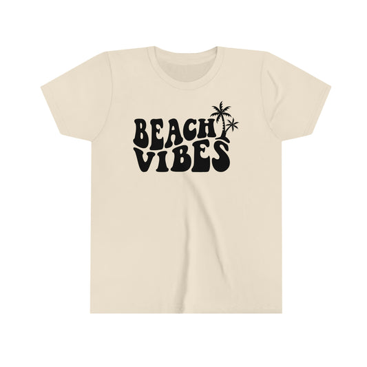 Awesome Beach Vibe Youth Short Sleeve Tee| Beach T-shirt | Beach Gift |