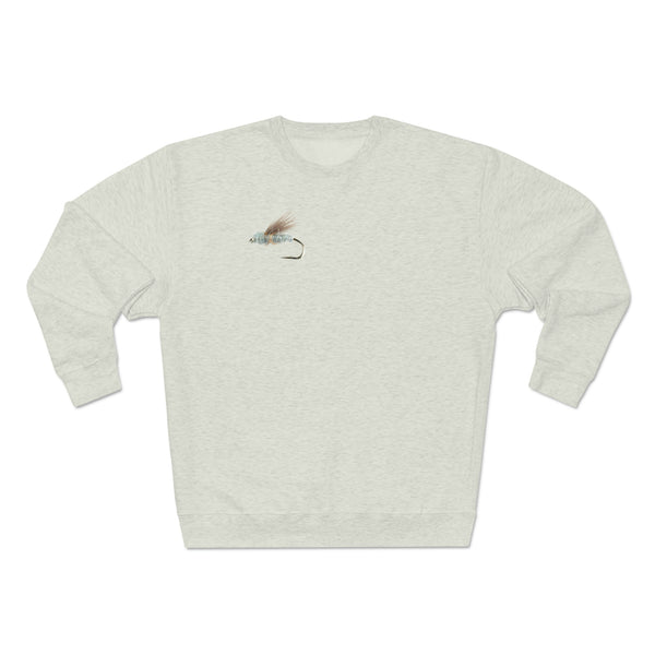 Fly Fishing Unisex Premium Crewneck Sweatshirt