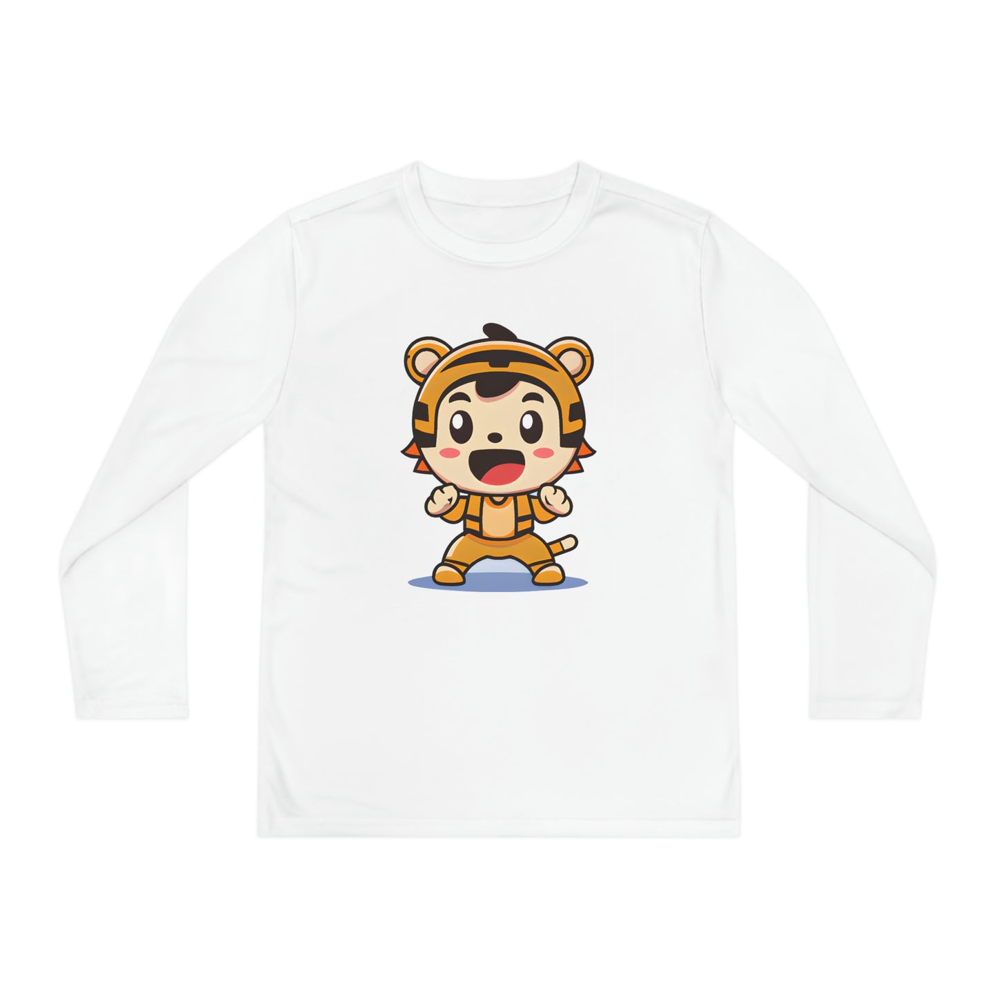 Kids Tiger Kawaii Chibi Graphic